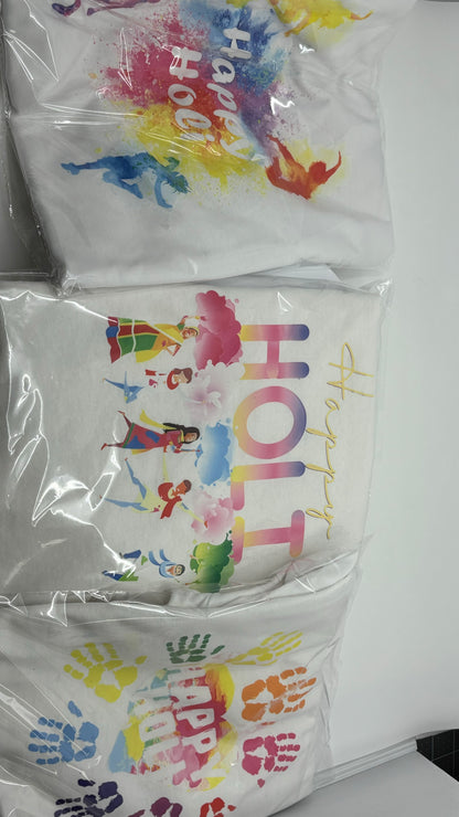 Children holi shirts