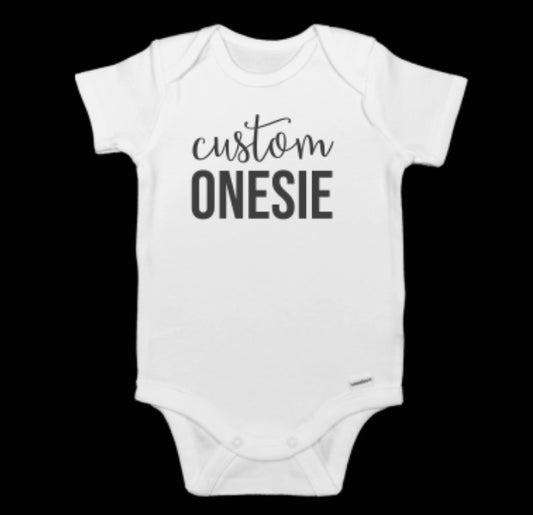 Custom onesie