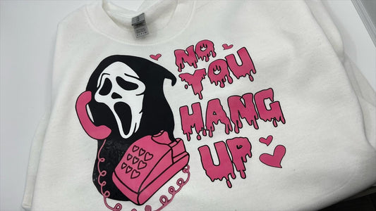 Ghostface No you hang up white