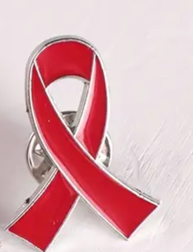 World AIDS Pin